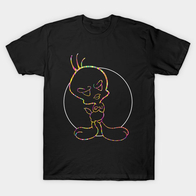 Psychedelic chick T-Shirt by Kakescribble